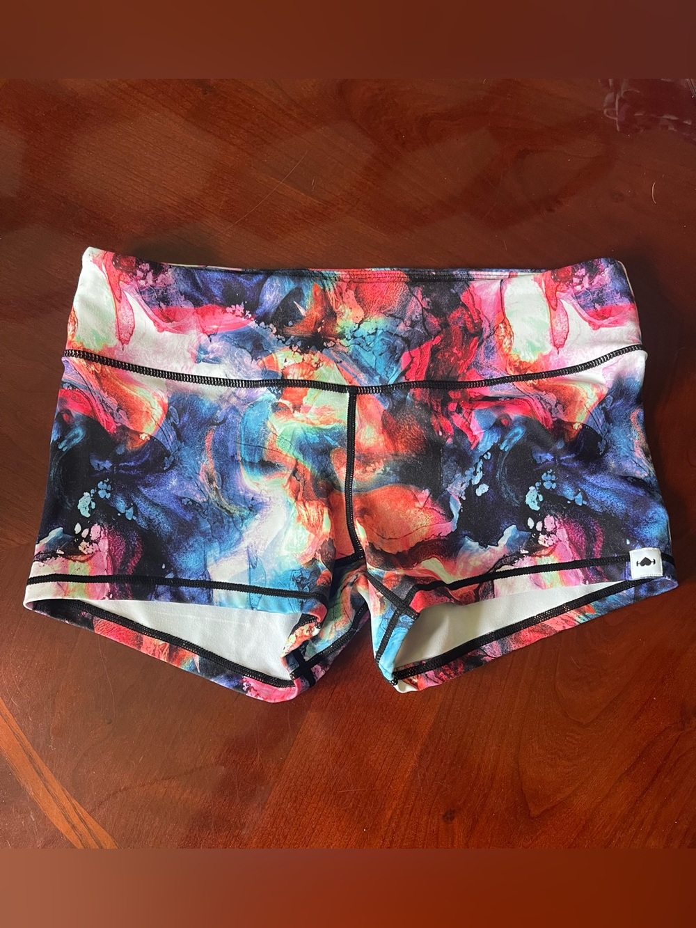WODbottom Abstract Print Shorts